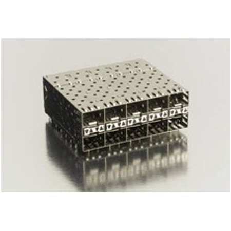 Molex Stacked Sfp 2X5 Assy  W/Lps  Sn Plate 757345002